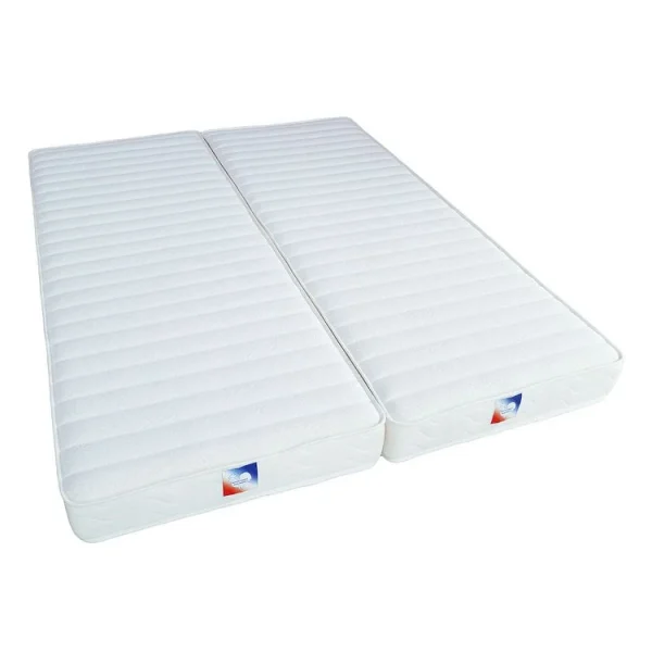 Le moins cher ⭐ Lot De 2 Matelas Mousse 80×200 Cm SYMPHONIE 🌟 1