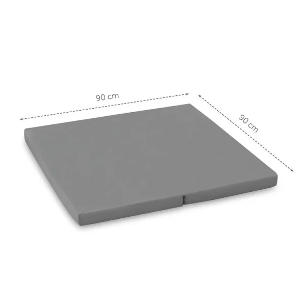 Grosses soldes 👍 HAUCK Matelas Pour Lit Parapluie 90×90 Sleeper SQ – Gris 😍 3