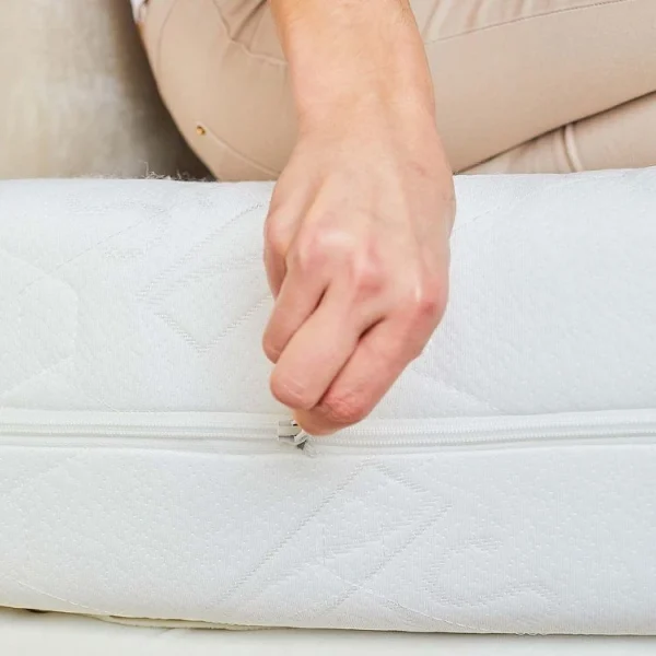 Sortie 🔥 RED DECO Matelas à Mémoire De Forme GIULIA Blanc Mousse 140x200cm 😍 4
