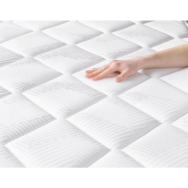 Promo 😀 Matelas Mémoire De Forme Et Ressorts Ensachés 80×190 Cm LOURMARIN 🔔 3