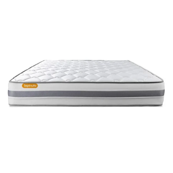 Promo ⭐ SEPTNUITS Matelas Ressorts Ensachés 140×200 Memo Spring 3 Zones De Confort MAXI épaisseur ✔️ 3