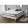 Vente flash 🛒 SEPTNUITS Matelas Mémoire De Forme 140×200 Memo Plus 3 Zones De Confort 👍 11