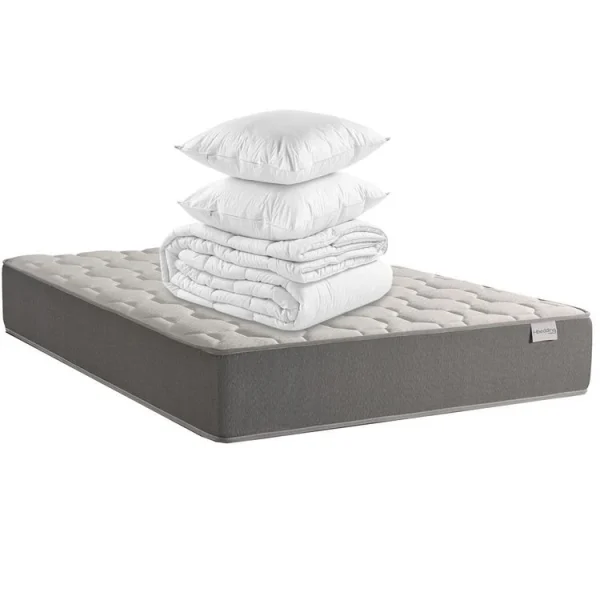Promo ⌛ HBEDDING Matelas Mémoire De Forme Wellness 160×200 – Mousse HR + Couette + 2 Oreillers 🔥 1