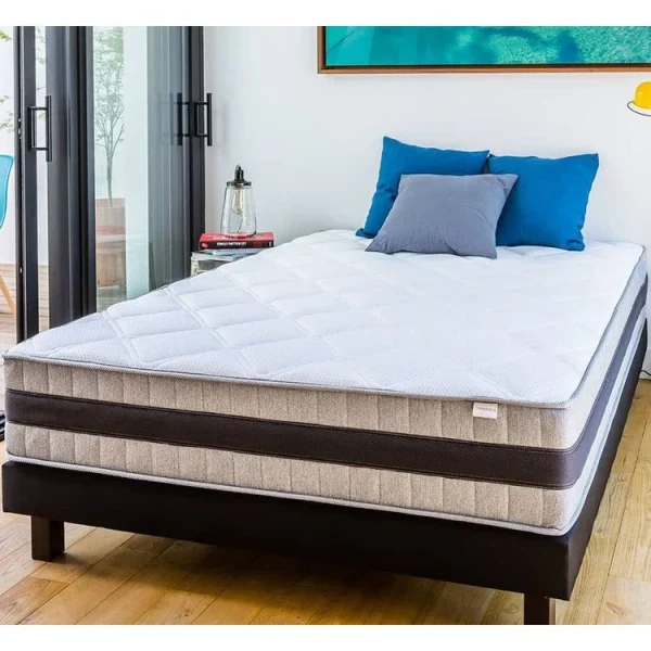 Meilleure vente 🌟 HBEDDING Matelas Mémoire De Forme 160×200 Memo Luxe Hbedding – Mousse Ergonomique Haute Densité Et Visco-élastique 🌟 3