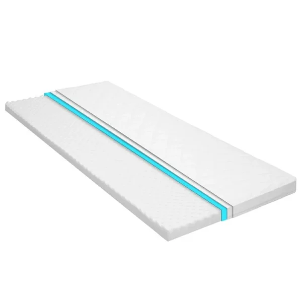 Nouveau 🔥 VIDAXL 282768 Mattress Topper 80×200 Cm Cold Foam Egg Profile 6 Cm 👏 1