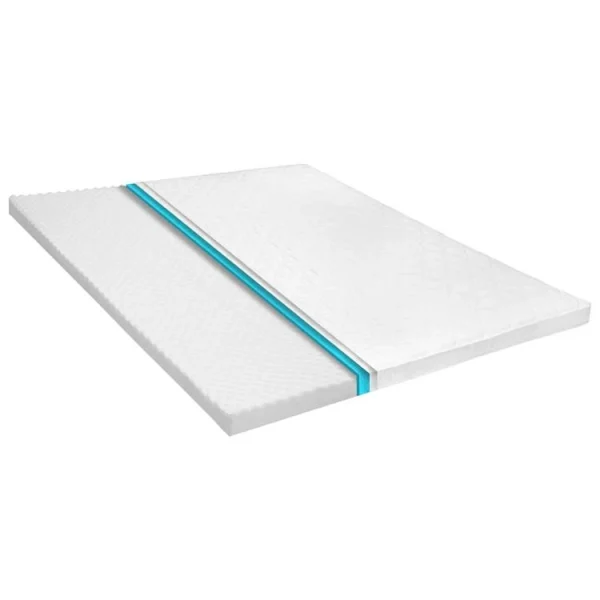 De gros 🧨 VIDAXL Sur-matelas 140 X 200 Cm Mousse Froide Profil D’œuf 6 Cm 😀 1