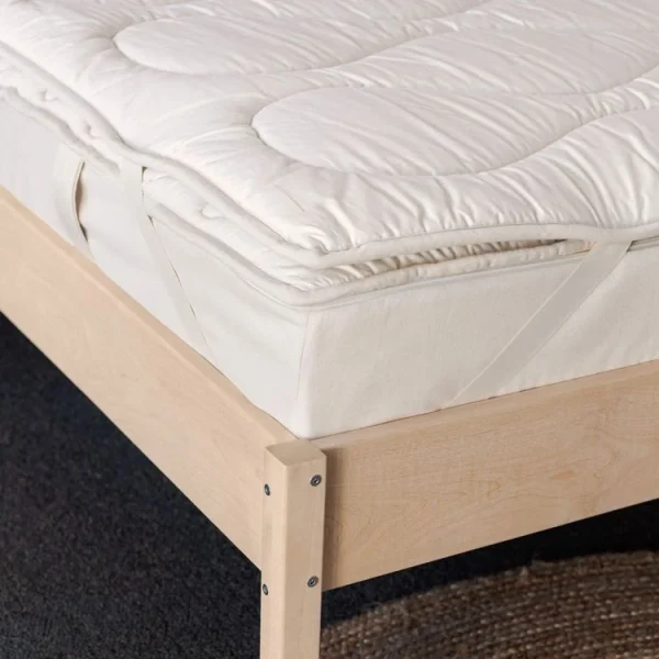 Offres 🔥 KAMY KAMY Surmatelas Laine Vierge 900g 180×200 ✨ 4